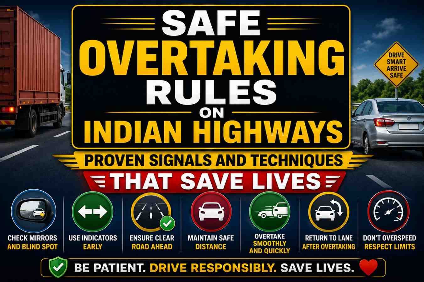 Safe Overtaking Rules on Indian Highways — Proven Signals and Techniques That Save Lives