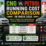 CNG vs. Petrol Running Cost Comparison in India